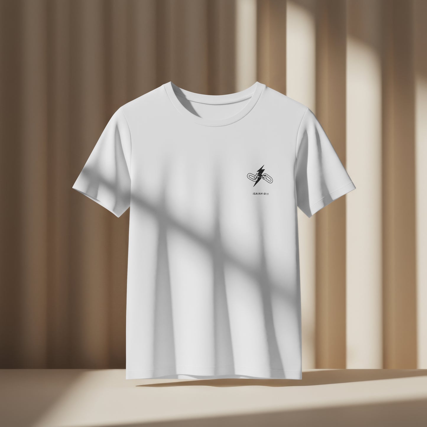T-shirt “Isaiah 61:7” – Beleza Depois da Dor