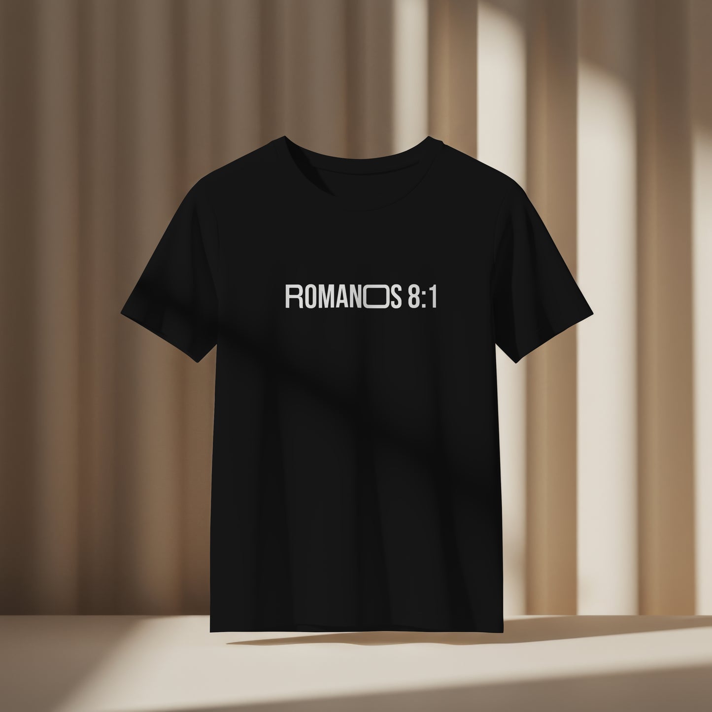 T-shirt “Romanos 8:1” – Nenhuma Condenação