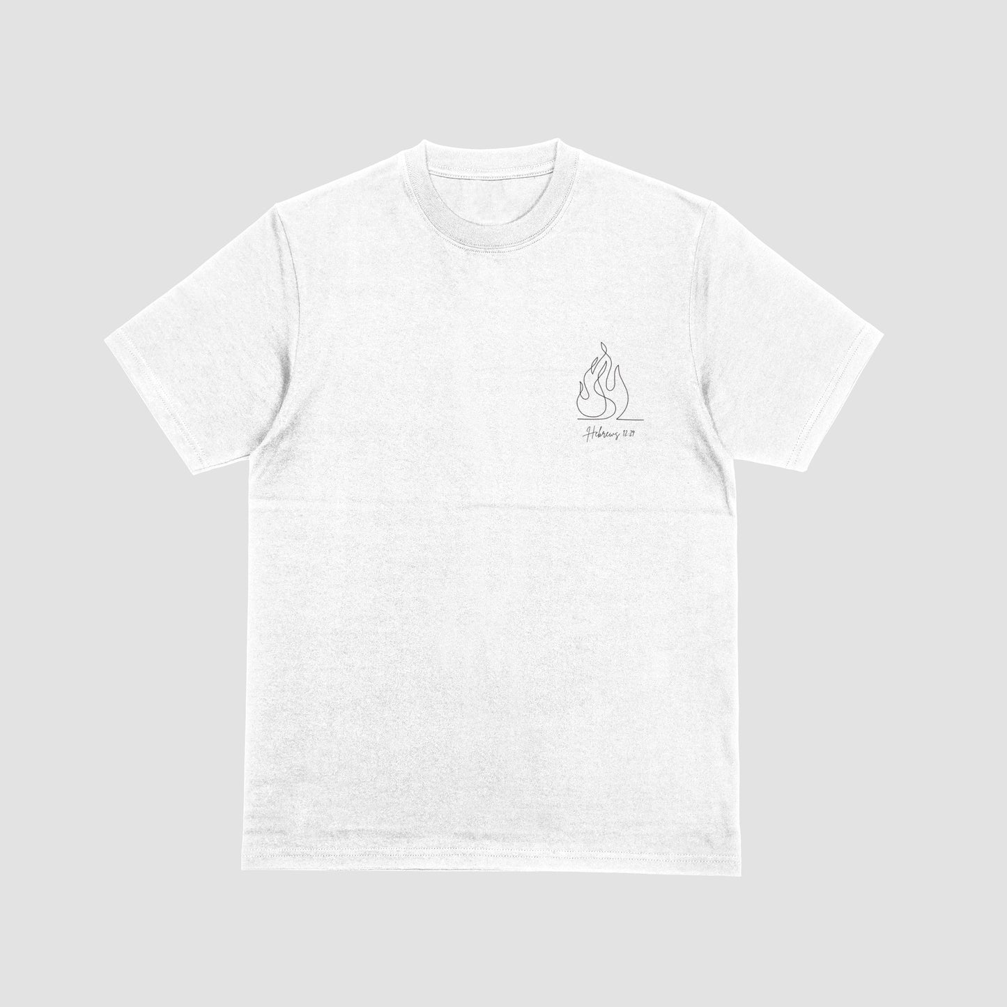 T-shirt "Fogo Consumidor" – Hebreus 12:29