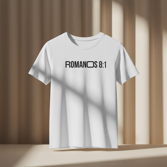 T-shirt “Romanos 8:1” – Nenhuma Condenação