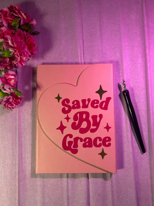 Caderno "Saved by Grace"